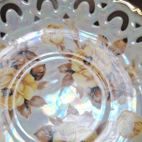 Vintage Porcelain Royal Sealy China Japan Teacup And Saucer Yellow Roses - Picture 9 of 10